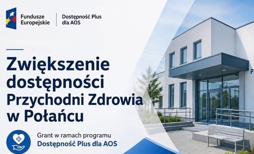 okładka nawiązująca do uzyskania grantu z dostępność plus dla AOS